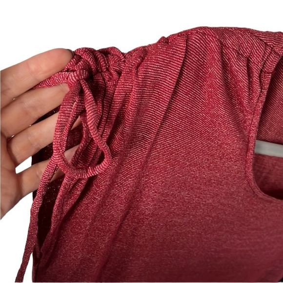 Michael Stars Gathered Waist Mini Dress Size OS Fits Most - Picture 4 of 9